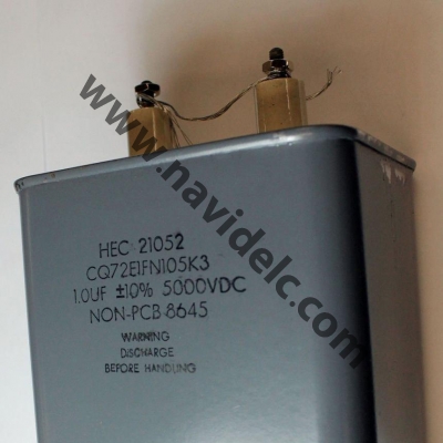 Oil capacitor - DC and AC
