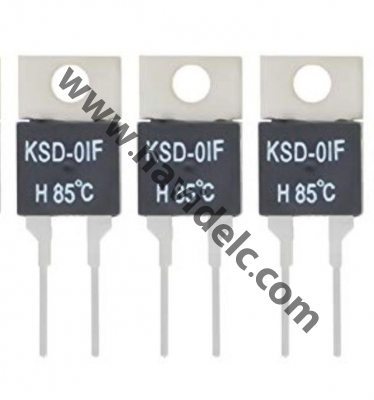 ُTemperature - Switch KSD-01F 125C 1A CLOSE - OPEN