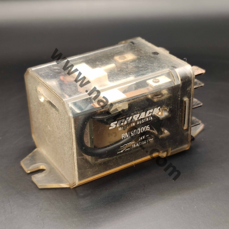 رله شیشه‌ای 110VDC پایه سوکتی 4 کنتاکت 5آمپر Siemens V23154-D0703-B110