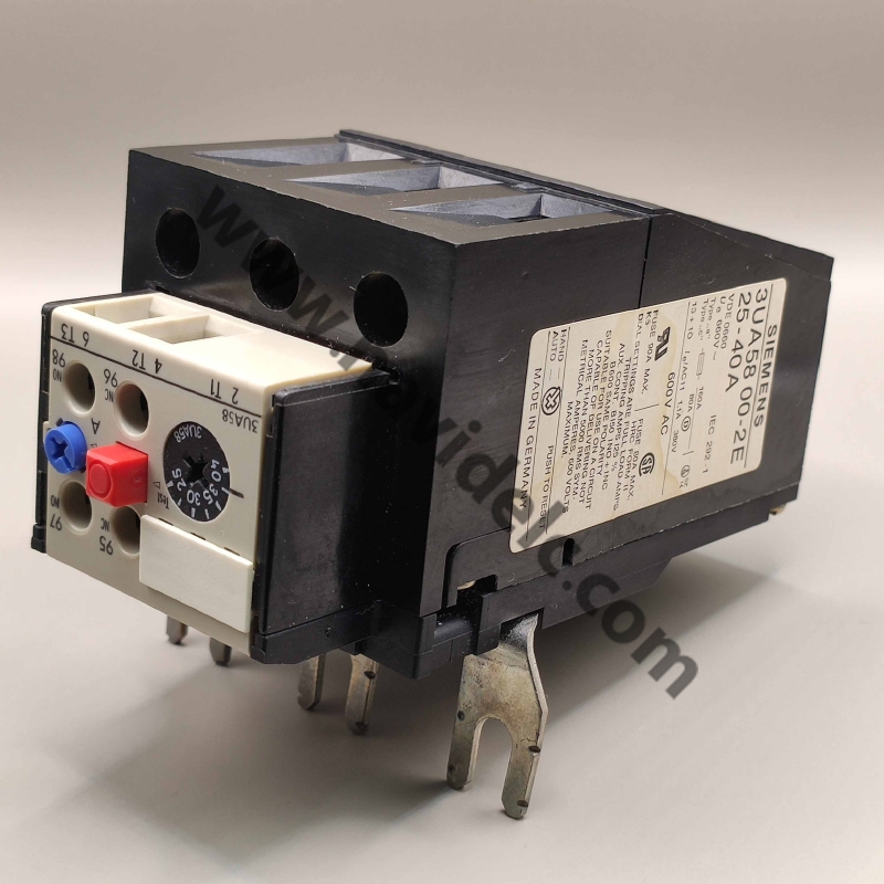رله اضافه بار حرارتی 25-40 آمپر 600VAC تک کنتاکت Siemens 3UA5800-2E